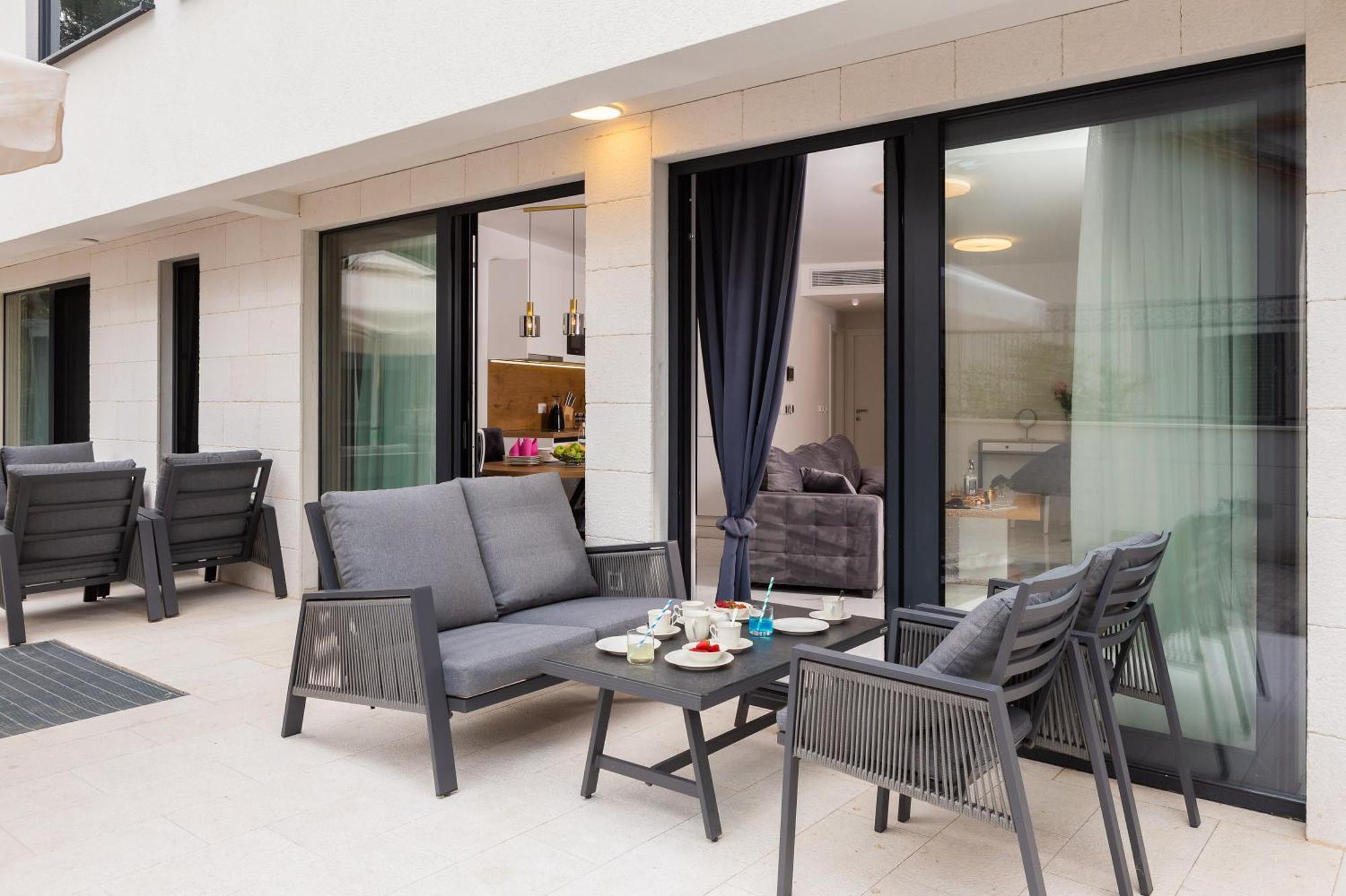 Beach Villa Valentina Trogir Værelse billede