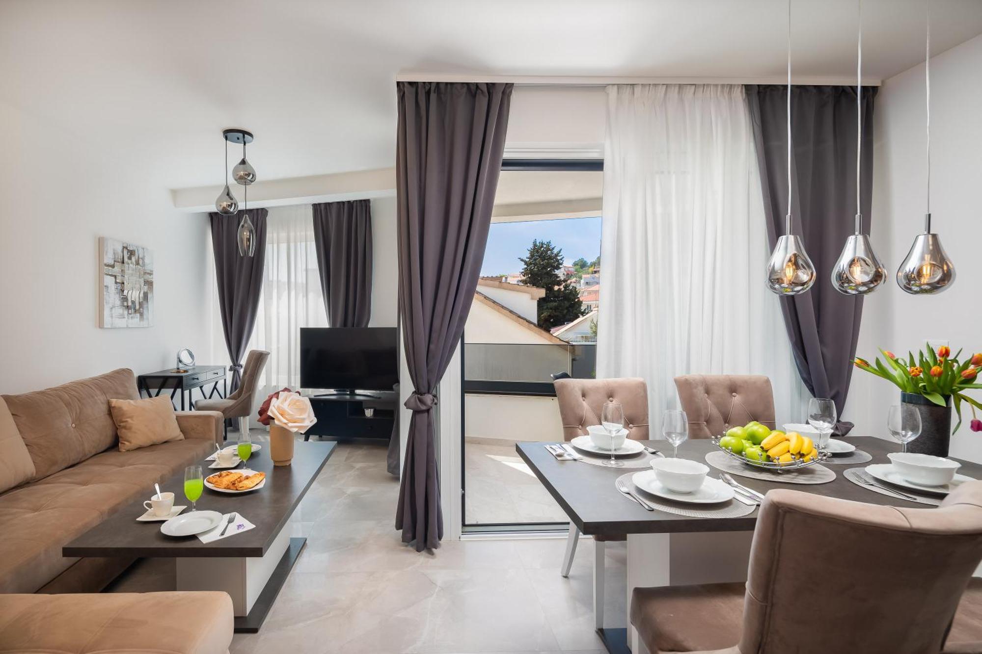 Beach Villa Valentina Trogir Værelse billede