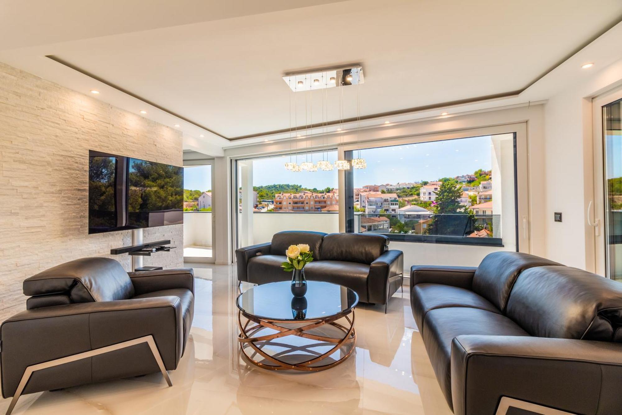 Beach Villa Valentina Trogir Værelse billede