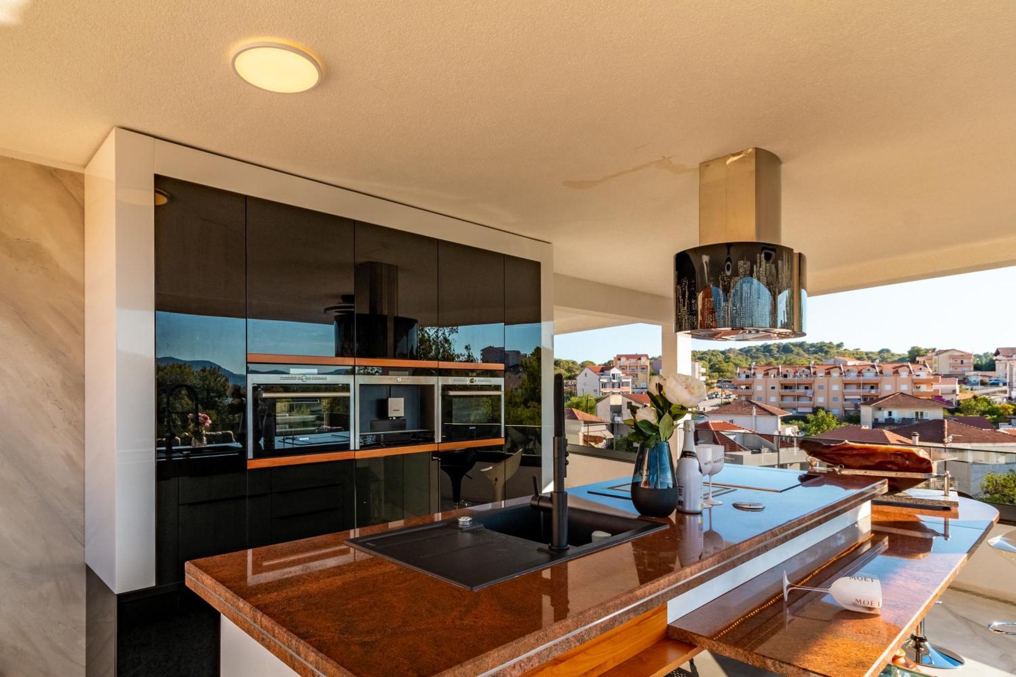 Beach Villa Valentina Trogir Værelse billede