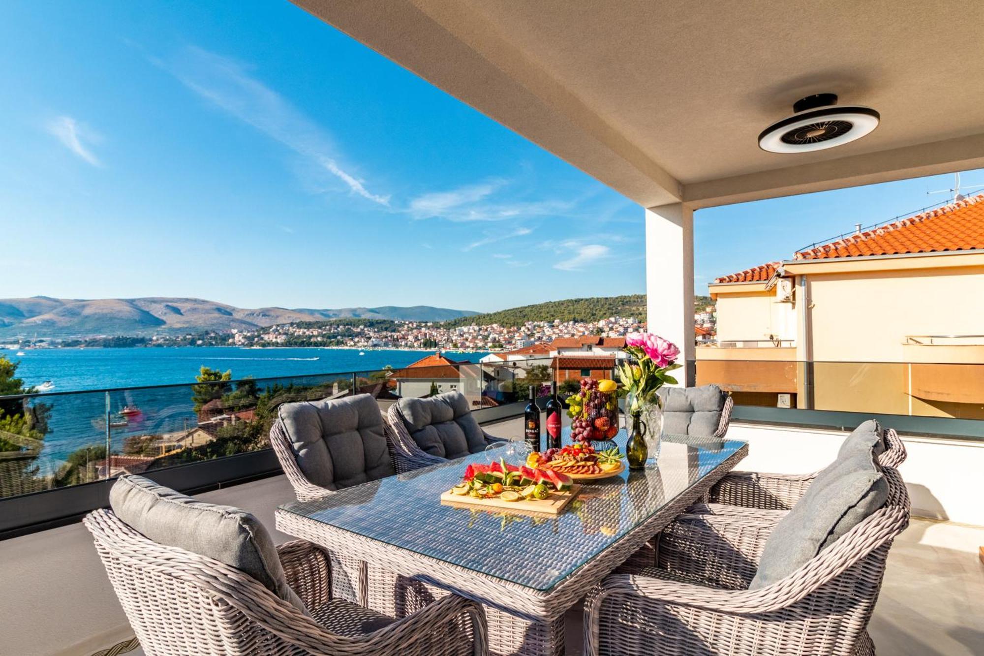 Beach Villa Valentina Trogir Værelse billede